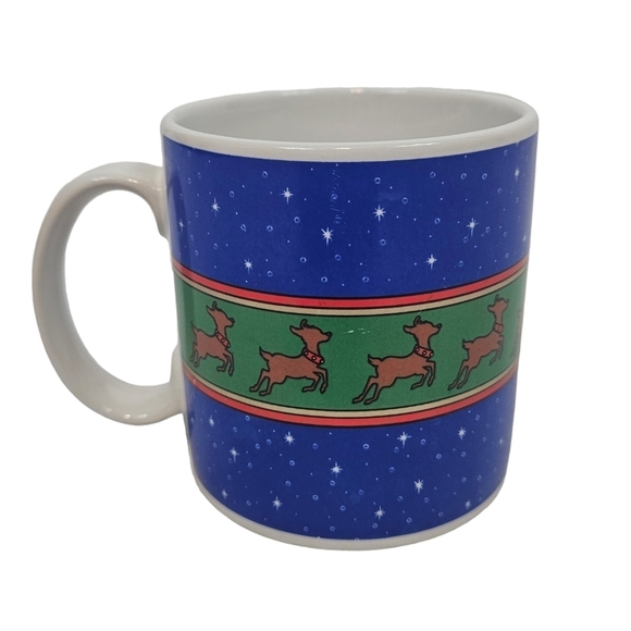 Vintage Applause Rudolf the Red Nose Reindeer‎ 50th Anniversary Coffee Mug - Picture 2 of 9
